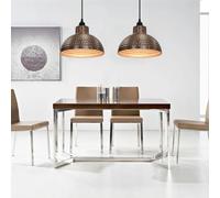 VidaXL Plafonnier Semi-sphérique Cuivre
