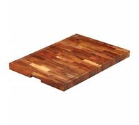 Vidaxl Planche À Découper 60x42x4 Cm Bois D'acacia Massif
