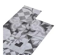 vidaXL Planches de sol 18 pcs Gris 5,26 m² PVC