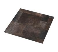 vidaXL Planches de sol 55 pcs Marron 5,11 m² PVC