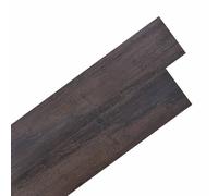 vidaXL Planches de sol Marron foncé 5,02 m² 36 pièces PVC