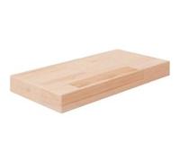vidaXL Panneau d'étagère bois chêne