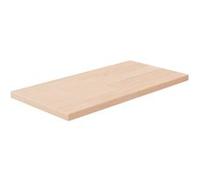 Vidaxl Panneau D'étagère 40x20x1,5 Cm Bois De Chêne Massif Non Traité Multicolore