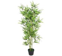 vidaXL Plante Artificielle avec Pot Bambou 120 cm Vert