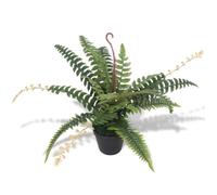 vidaXL Plante artificielle Fougère avec pot 50 cm Vert
