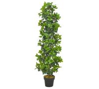 vidaXL Plante artificielle Laurier avec pot vert 150 cm