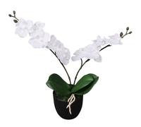 VIDAXL Plante artificielle Orchidée avec pot - 30 cm