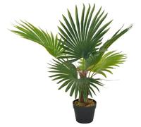 vidaXL Plante artificielle avec pot - Palmier vert d'intérieur 70 cm