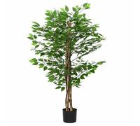 vidaXL Plante artificielle ficus 788 feuilles 120 cm vert, plante artificielle, arbre artificiel, ficus artificiel, fausse 4103586