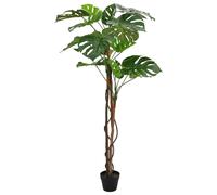 vidaXL Plante artificielle Monstera verte 94 x 18 x 170 cm
