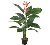 vidaXL Plante artificielle Strelitzia avec pot rouge 100 cm – Décoration intérieure