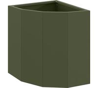 vidaXL Plante d'angle vert olive 30 x 30 x 35 cm Acier