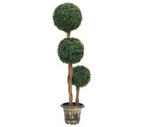 vidaXL Plante de Buis Artificiel Boule - 119 cm