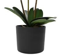 vidaXL Plante orchidée artificielle avec pot Rose 45 x 15 x 65 cm