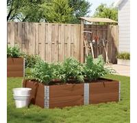 vidaXL Plantenbak 150x100 cm massief grenenhout bruin3295418 G