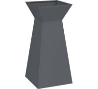 vidaXL Planteur en colonne Anthracite 35 x 35 x 73 cm
