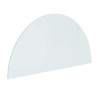 vidaXL Foyer d'extérieur avec plateau en verre transparent 1200 x 600 mm