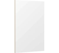 vidaXL Plaques de décoration, 50 pièces, blanches, 40 x 60 x 0,27 cm, matériau composite en bois