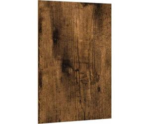 vidaXL Plaques décoratives, 150 pièces, chêne fumé, 21 x 30 x 0,27 cm