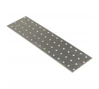 vidaXL Plaques perforées 20 pcs. 2 mm 300x80 mm Acier galvanisé
