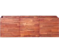 vidaXL Plateau de jardin en bois d'acacia 150x50x50 cm