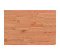 vidaXL Plateau de lavabo 60x40x2,5 cm bois massif hêtre