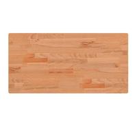vidaXL Plateau de lavabo 80x40x2,5 cm bois massif hêtre