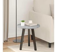 vidaXL Plateau de table Gris béton 40 x 40 x 1.5 cm Bois d'ingénierie