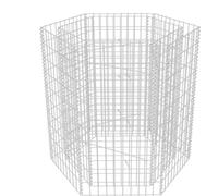 vidaXL Plateau hexagonal en gabion 100×90×100 cm
