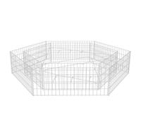 vidaXL Plateau hexagonal en gabion 200x173x40 cm