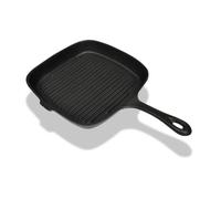 vidaXL Poêle grille en fonte 24x23 cm
