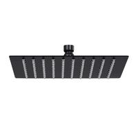 VidaXL Pomme de douche 20x20 cm Noir