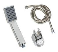 vidaXL Pomme de douche à main avec tuyau de 1,5 m Chrome