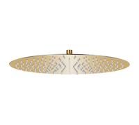 vidaXL Pomme de douche pluie 40 cm - Doré