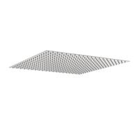 vidaXL Douche de pluie carrée 50x50 cm acier inoxydable 304