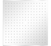 vidaXL Pommes de douche à effet pluie 2 pcs. Acier inoxydable 40 x 40 cm