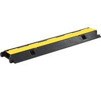 vidaXL Ponts de câbles 2 pcs. 1 canal caoutchouc 100 cm