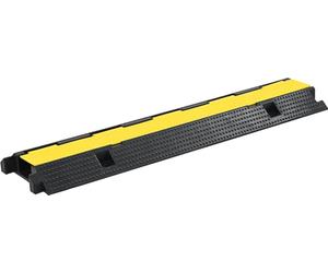 vidaXL Ponts de câbles 2 pcs. 1 canal caoutchouc 100 cm