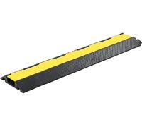 vidaXL Ponts de câbles 4 pcs. 2 canaux en caoutchouc 101,5 cm
