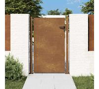 vidaXL Portail de jardin 105x130 cm acier corten