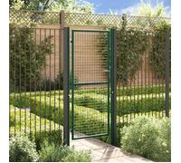 Portail de clôture Acier 100x200 cm Vert