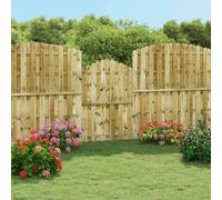vidaXL Portail de jardin 100x150 cm - Pin imprégné