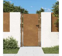 vidaXL Portail de jardin 100x200 cm en acier Corten