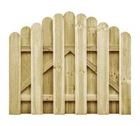 vidaXL Portail de jardin bois - Pin