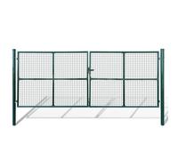 vidaXL Portail de jardin en maille 400 x 150 cm 141391