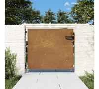 vidaXL Portail jardin 85x100 cm - Acier Corten