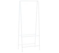 vidaXL Portant Blanc Valet de Chambre Étagère Vestiaire Porte-manteau Penderie