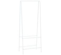 vidaXL Portant vestiaire Valet de chambre 59 x 35 x 150 cm Blanc