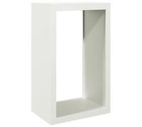 vidaXL Portant de Bois de Chauffage Blanc 60x40x100 cm Acier, Magasin de bûches, Porte-bûches de cheminée, Support de bûches, Stockage de bûches
