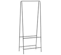 vidaXL Portant Valet de chambre 59 x 35 x 150 cm Noir